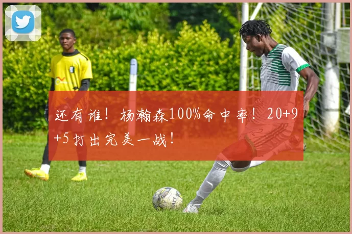 还有谁！杨瀚森100%命中率！20+9+5打出完美一战！