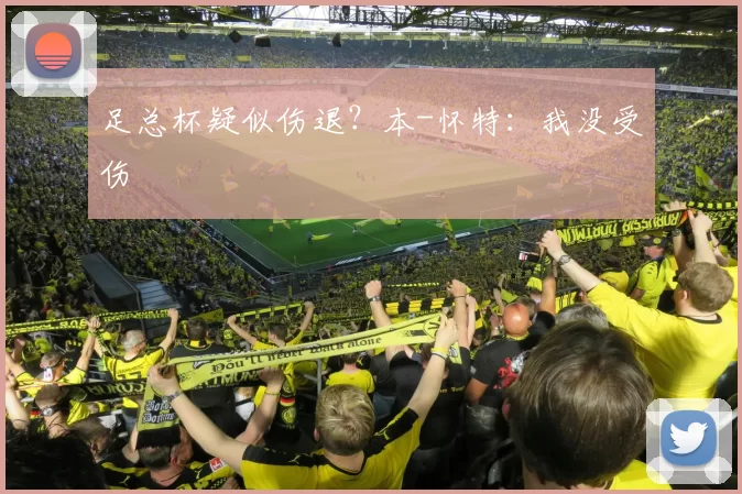 足总杯疑似伤退？本-怀特：我没受伤